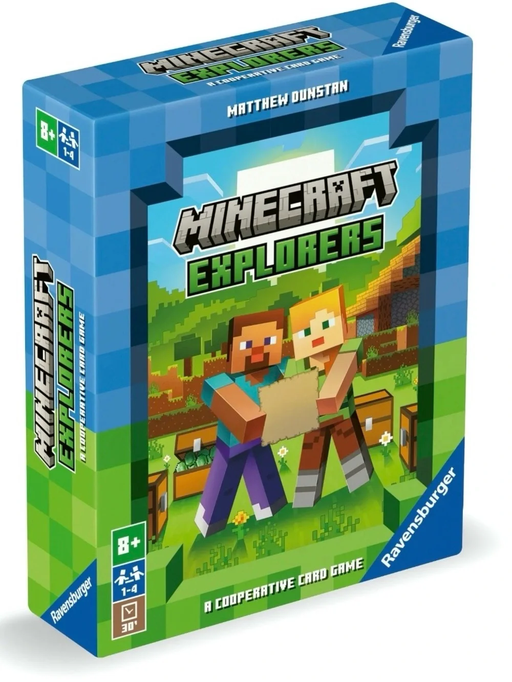 Ravensburger Minecraft Explorers - Cooperative Card Game, Children Ages 8+